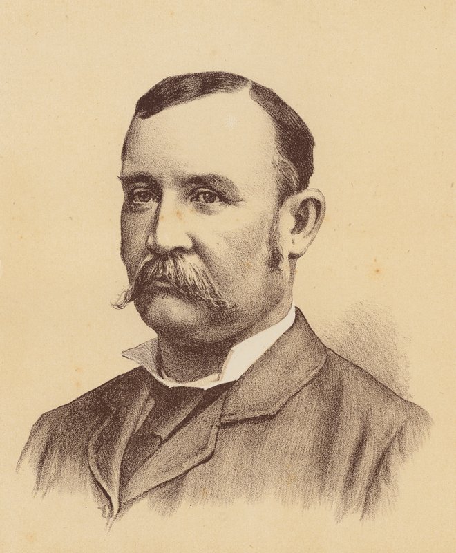 George Cumberlege Loughnan (litografía en color) de Australian School