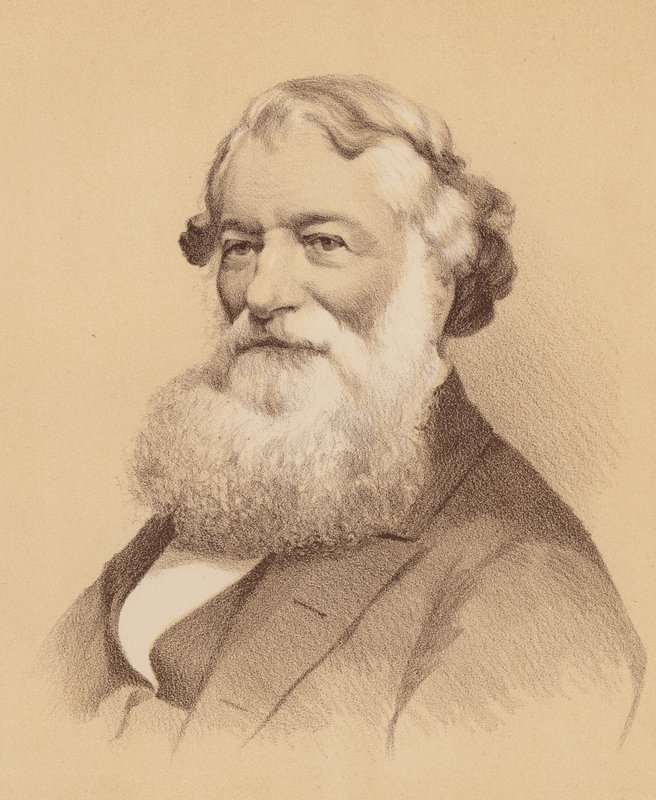 William Henry Suttor (litografía en color) de Australian School