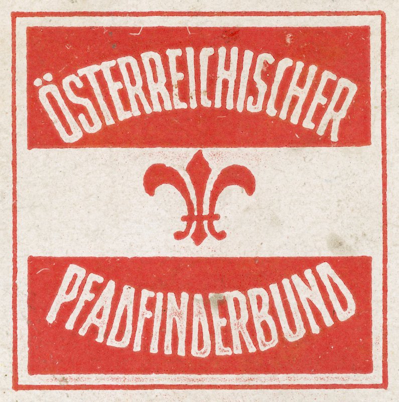 Emblema de la Osterreichische Pfadfinderbund (Scouts Austriacos) de Austrian School