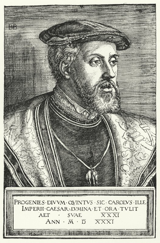 Carlos V, Emperador del Sacro Imperio Romano de Barthel after Beham