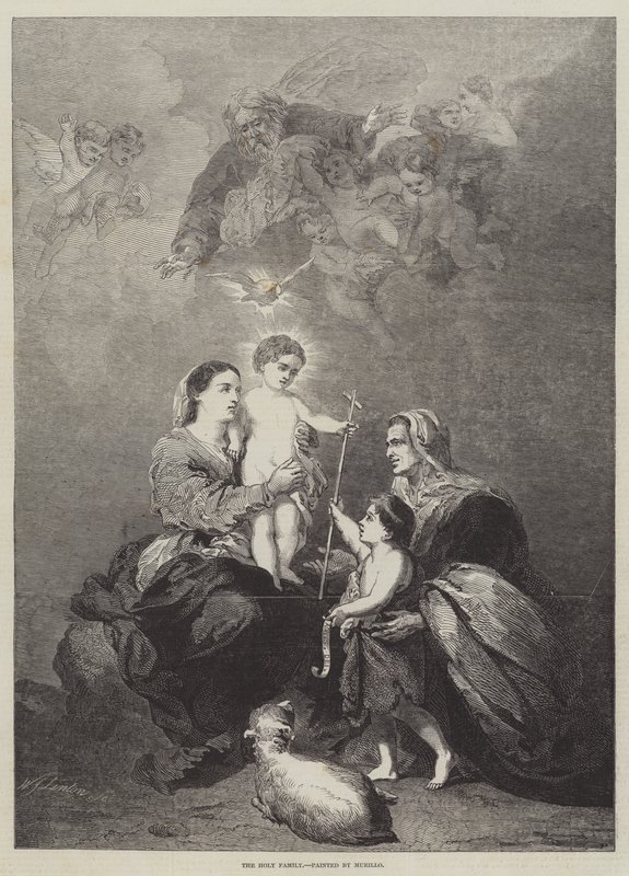 La Sagrada Familia de Bartolomé Esteban Murillo