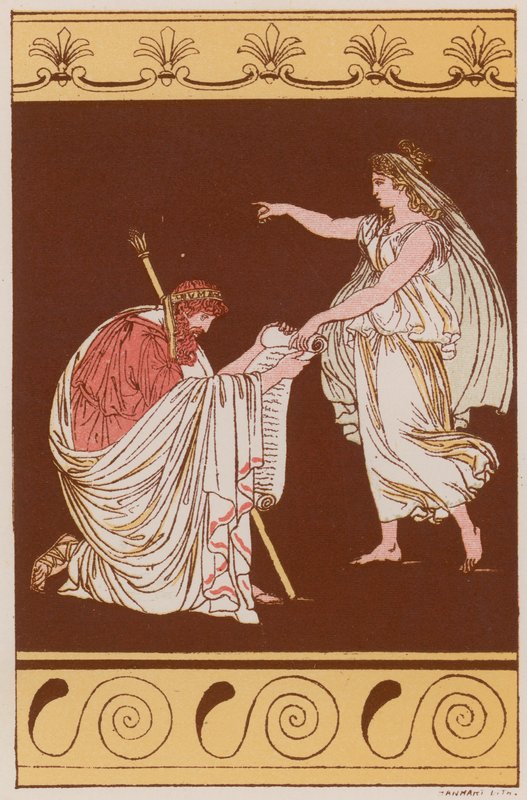 Numa Pompilio y la Ninfa Egeria de Bartolomeo Pinelli