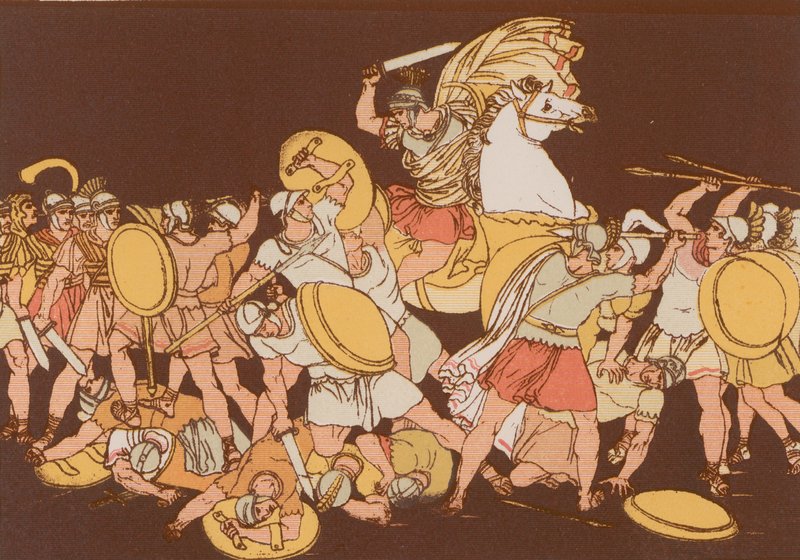 P Decius Mus dedicándose a su país de Bartolomeo Pinelli