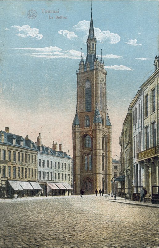 Tournai: El Campanario (foto en color) de Belgian Photographer