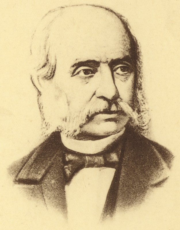Retrato de Henri Vieuxtemps de Belgian School