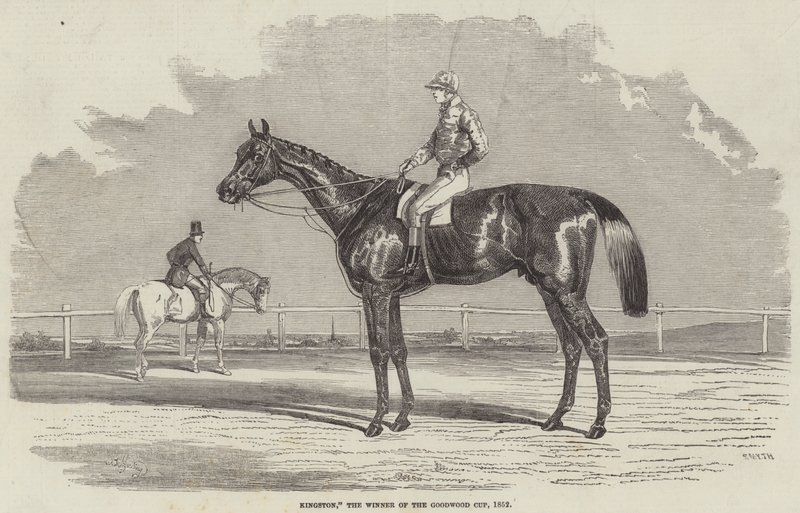 Kingston, el Ganador de la Copa Goodwood, 1852 de Benjamin Herring