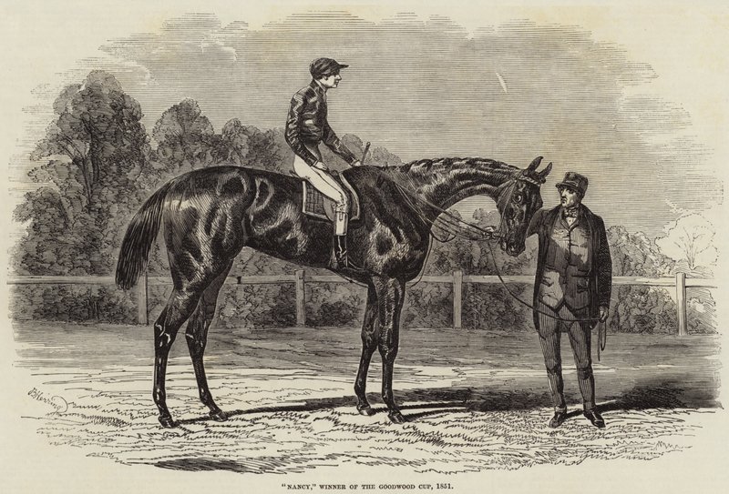 Nancy, Ganadora de la Copa Goodwood, 1851 de Benjamin Herring