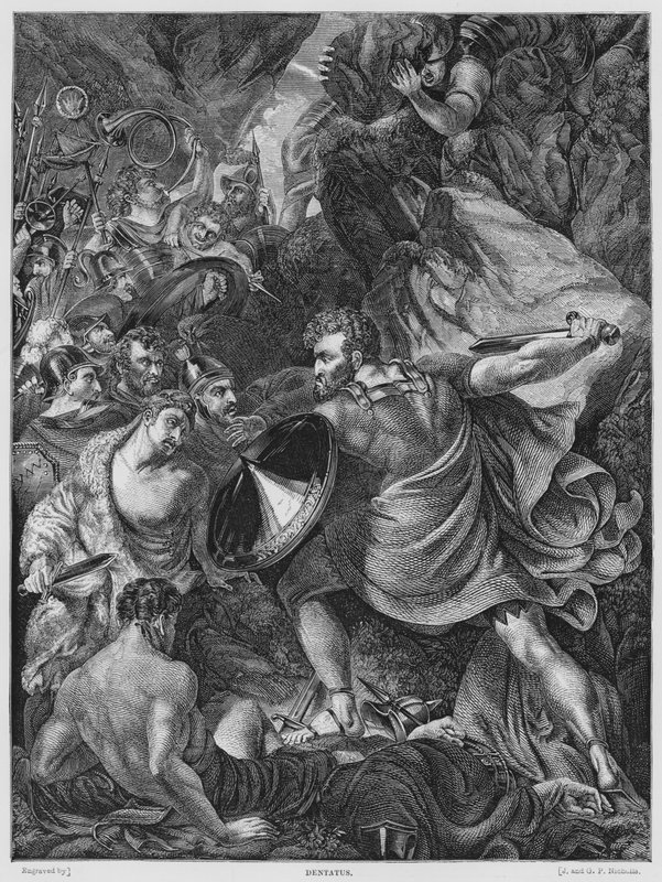 Dentatus de Benjamin Robert (after) Haydon
