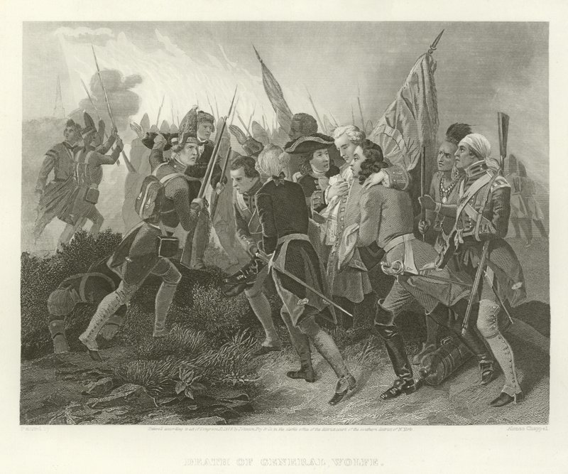 Muerte del General Wolfe de Benjamin West