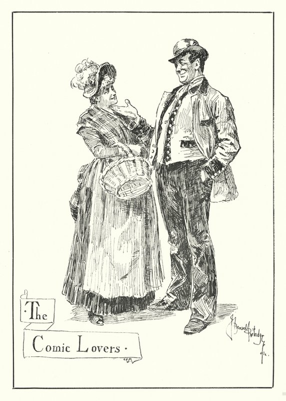 Los amantes cómicos de Bernard (after) Partridge