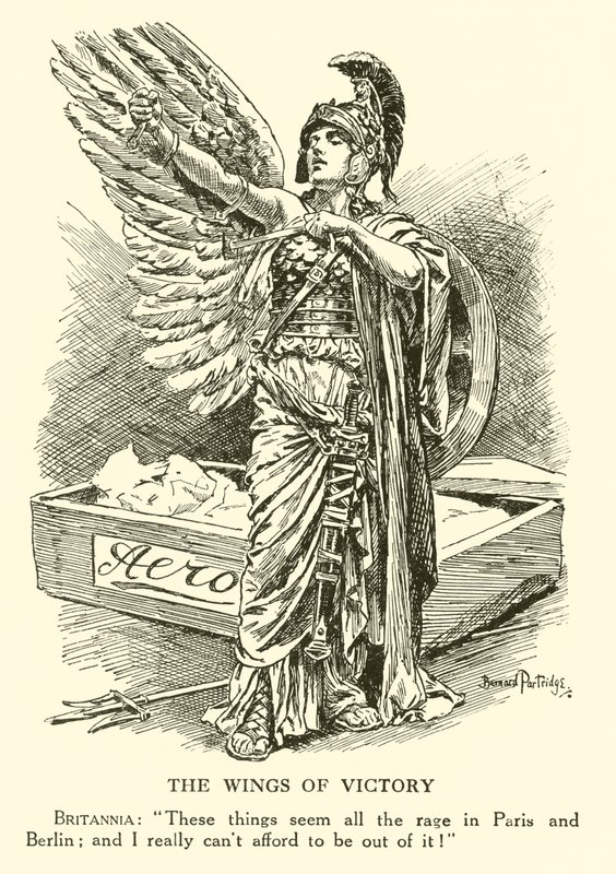 Las alas de la victoria de Bernard (after) Partridge
