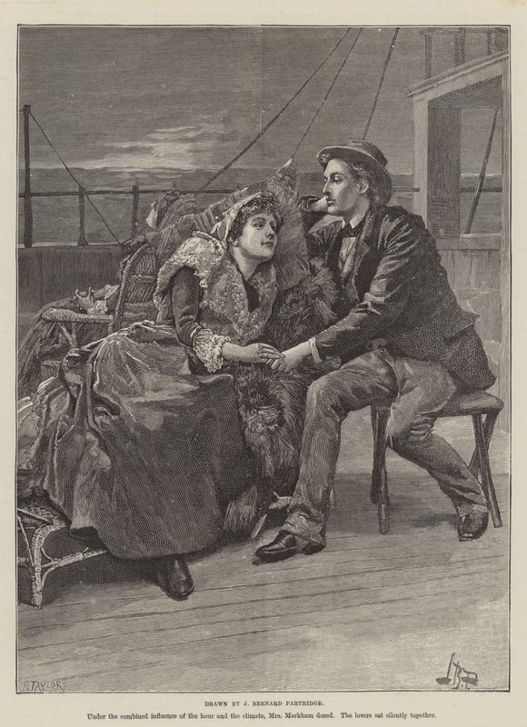 La Cruzada del Excelsior, por Bret Harte de Bernard Partridge