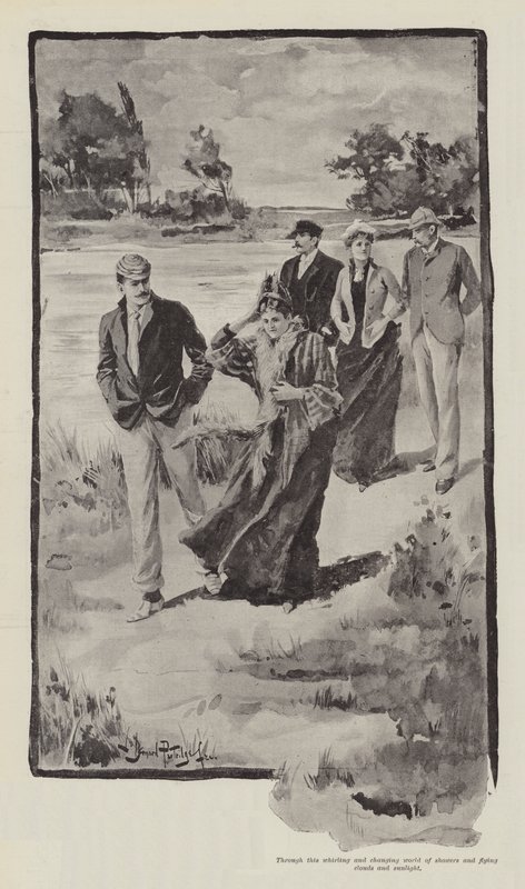 Las Extrañas Aventuras de una Casa-Flotante, por William Black de Bernard Partridge