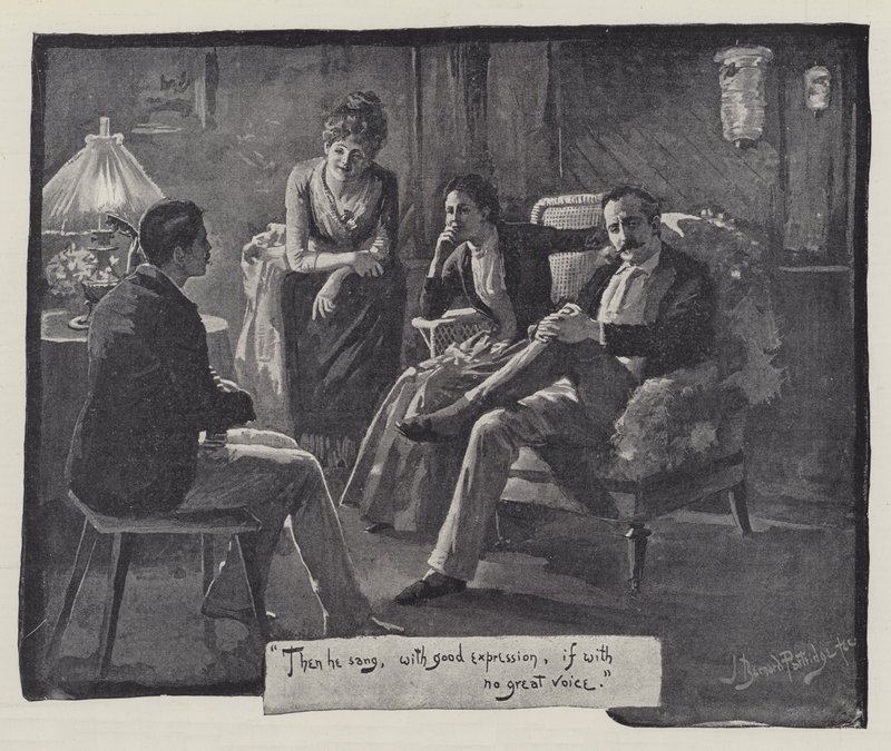 Las Extrañas Aventuras de una Casa-Flotante, por William Black de Bernard Partridge