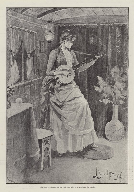 Las Extrañas Aventuras de una Casa-Flotante, por William Black de Bernard Partridge