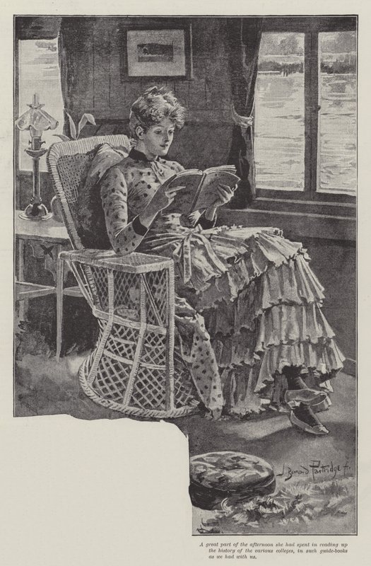 Las extrañas aventuras de una casa-barco, por William Black de Bernard Partridge