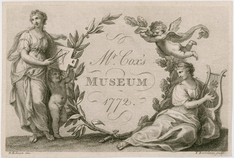 El Museo de Mr. Cox, 1772 de Biagio Rebecca