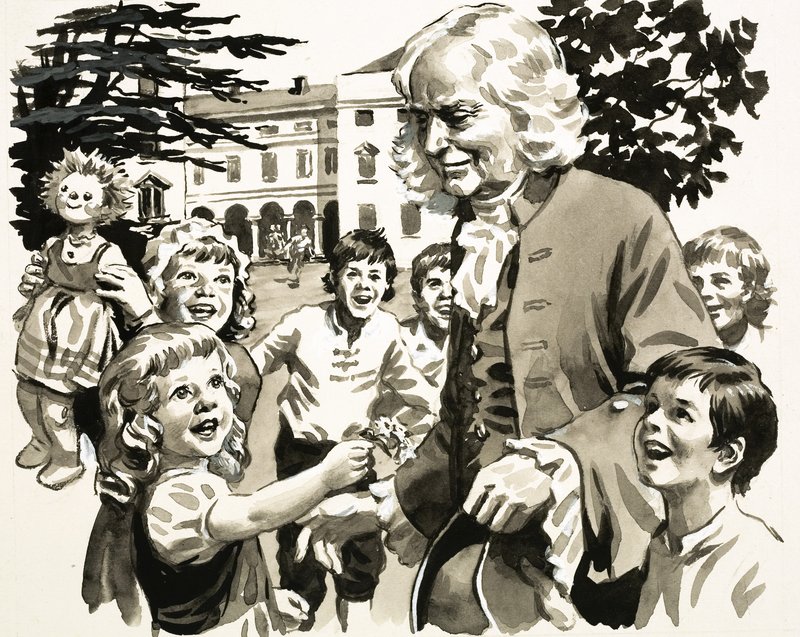 El marinero que regaló una fortuna (Thomas Coram) de Bill Lacey