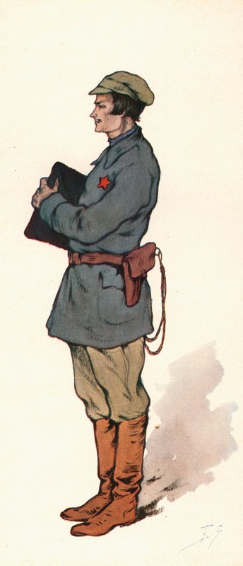 Un comisario soviético de Boris Vasilievich Zvorykin
