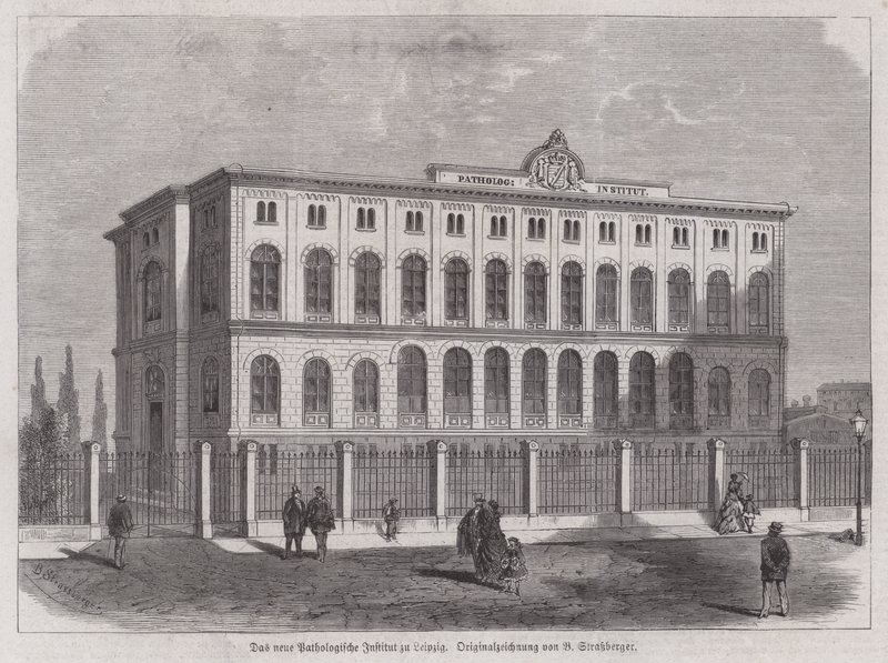 Nuevo Instituto de Patología, Leipzig, Alemania de Bruno Heinrich Strassberger