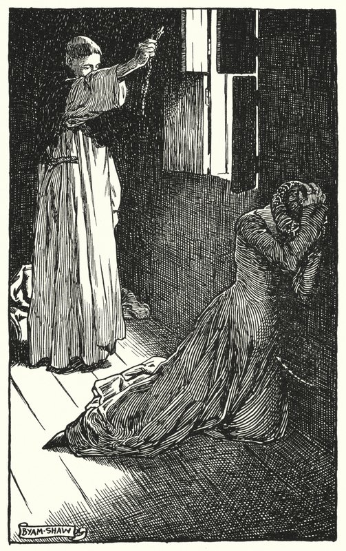 Ilustración para El claustro y el hogar por Charles Reade (litografía) de Byam (after) Shaw