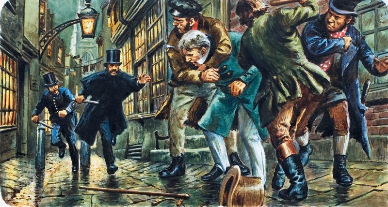 Los primeros policías de C.L. Doughty