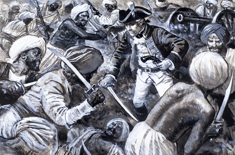 Gigantes entre los hombres -- El belicoso George Thomas de C.L. Doughty
