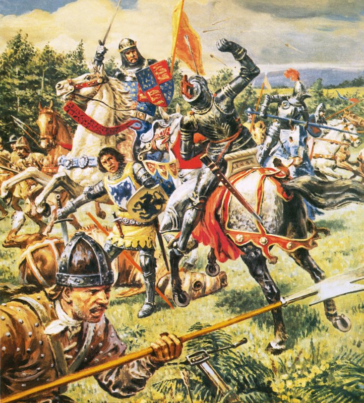 Enrique IV de Inglaterra (litografía) de C.L. Doughty
