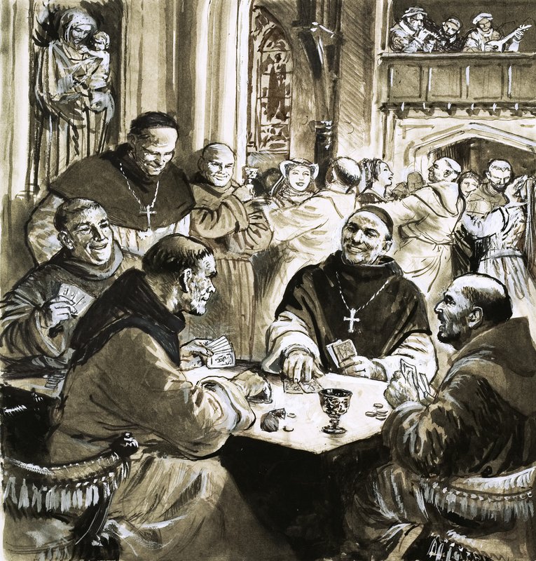 Monjes y monjas de juerga de C.L. Doughty