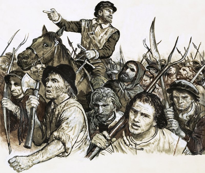 Robert Kett lidera una revuelta campesina de C.L. Doughty
