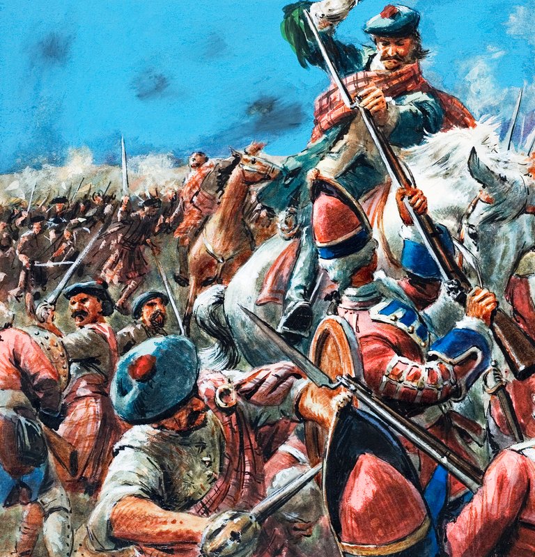 La batalla de Culloden de C.L. Doughty