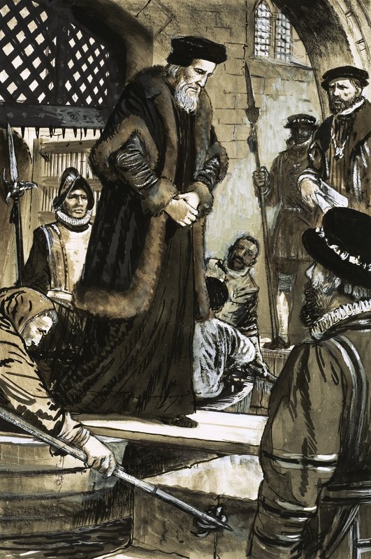Prisionero sin identificar en la Torre de Londres de C.L. Doughty