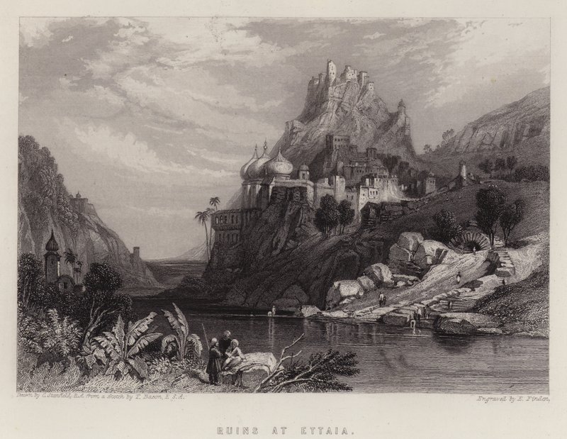 Ruinas en Ettaia de C. (after) Stanfield