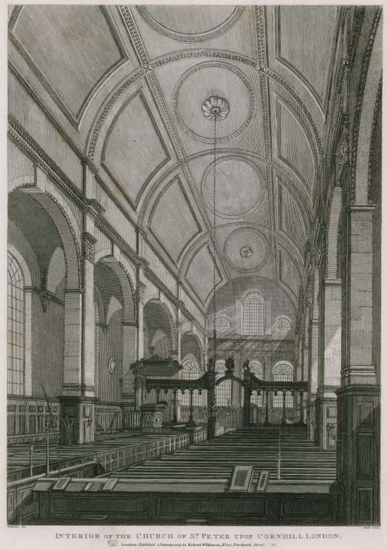 Iglesia de San Pedro sobre Cornhill, Londres de C. John Mayle Whichelo