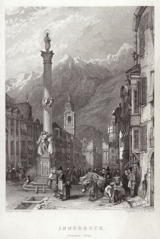 Calle principal en Innsbruck de C. Stanfield