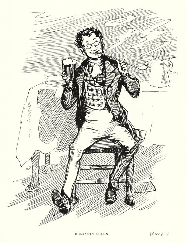 Personaje de Dickens: Benjamin Allen de Captain Edward Henry Handley Read