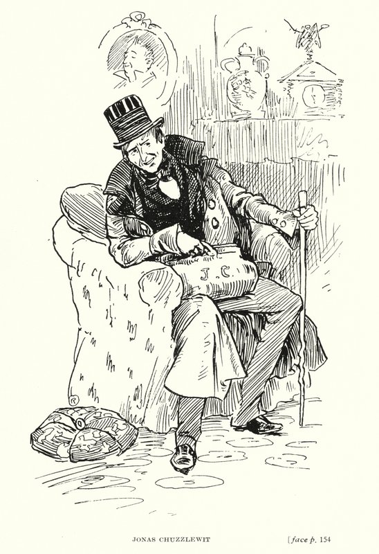 Personaje de Dickens: Jonas Chuzzlewit de Captain Edward Henry Handley Read