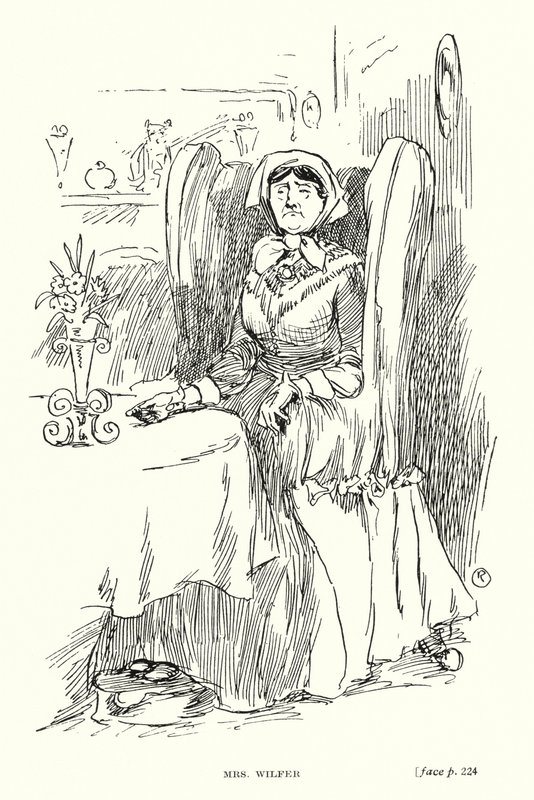 Personaje de Dickens: Sra. Wilfer de Captain Edward Henry Handley Read
