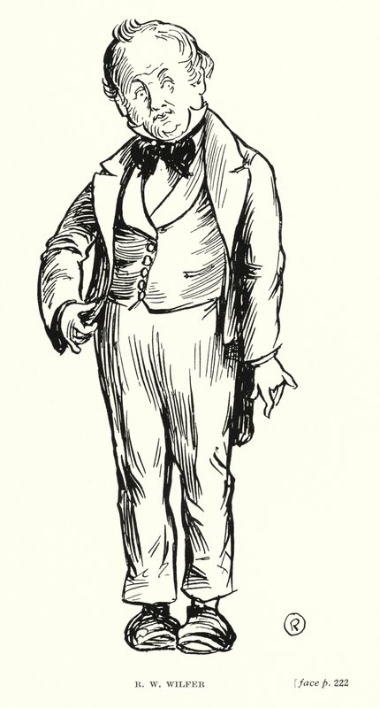 Personaje de Dickens: R W Wilfer de Captain Edward Henry Handley Read