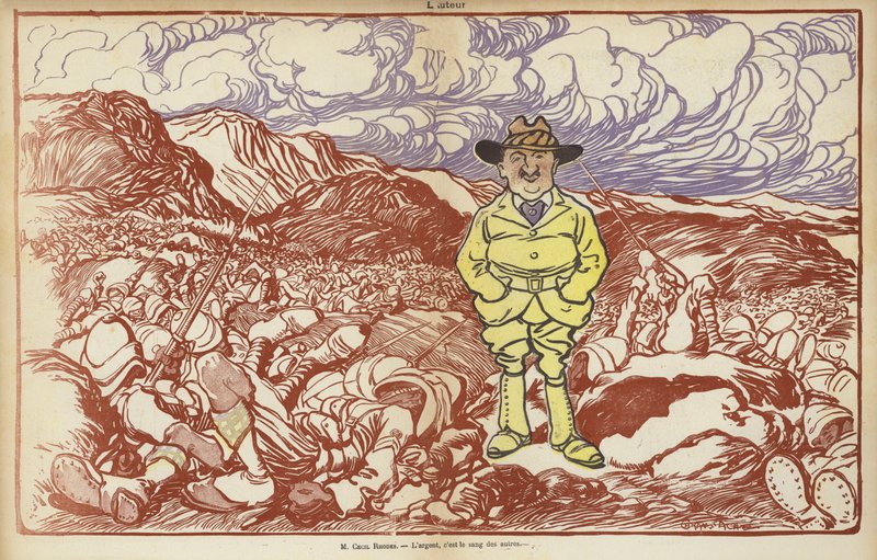 Cecil Rhodes, Ilustración para Le Rire de Caran d Ache