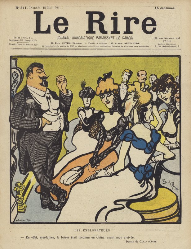 Ilustración para Le Rire de Caran d Ache
