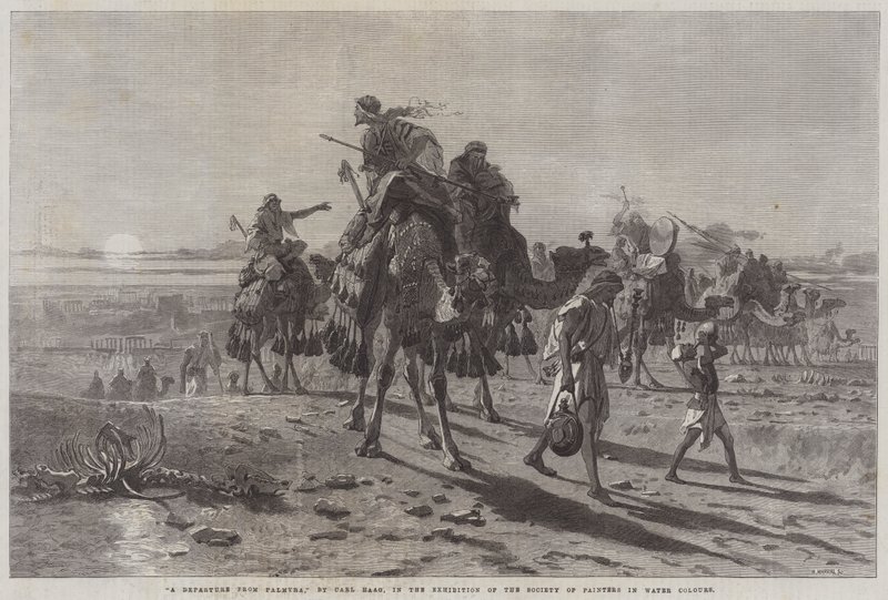 Una partida de Palmira de Carl Haag