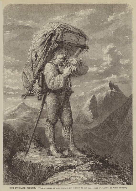 El Transportista Tiroles de Carl Haag