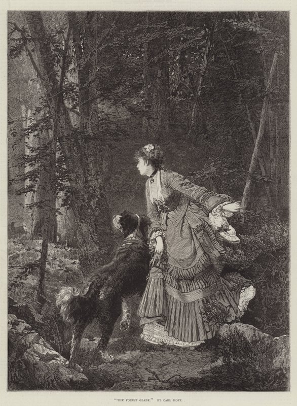 El claro del bosque de Carl Heinrich Hoff