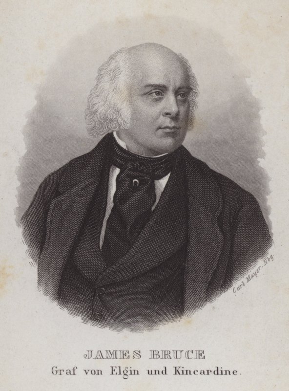 James Bruce, octavo conde de Elgin, gobernador colonial y diplomático británico de Carl Mayer