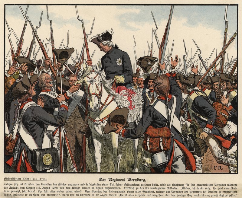 El Regimiento de Bernburg de Carl Röchling