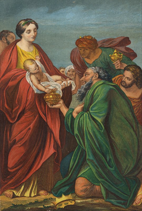 La Adoración de los Magos de Carlo Maratta or Maratti