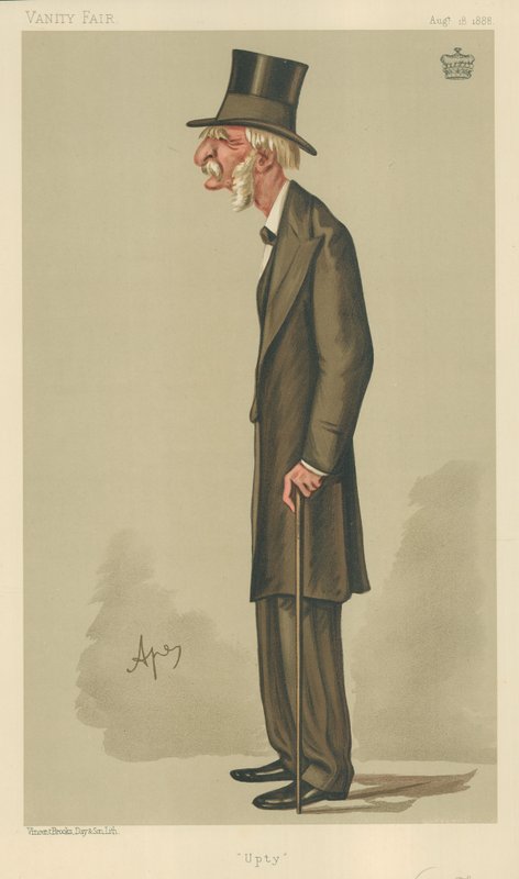 General Vizconde Templetown, Upty, 18 de agosto de 1888, caricatura de Vanity Fair de Carlo Pellegrini