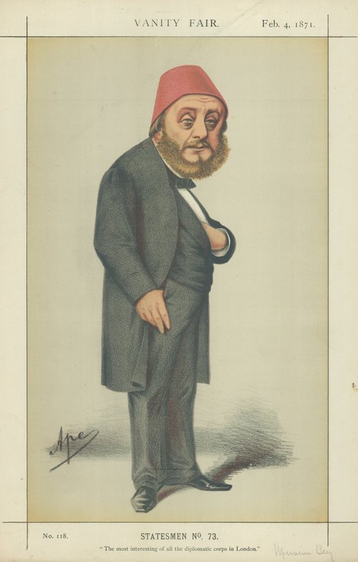 H E Musurus Pacha de Carlo Pellegrini