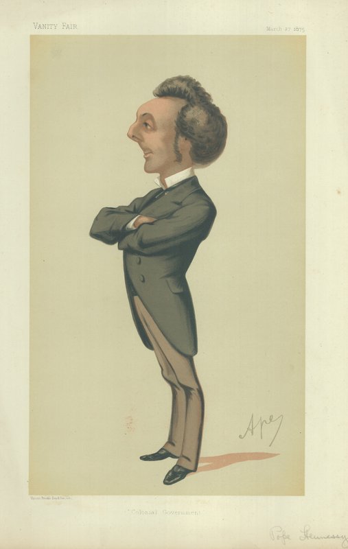 Su Excelencia el Gobernador John Pope Hennessy de Carlo Pellegrini
